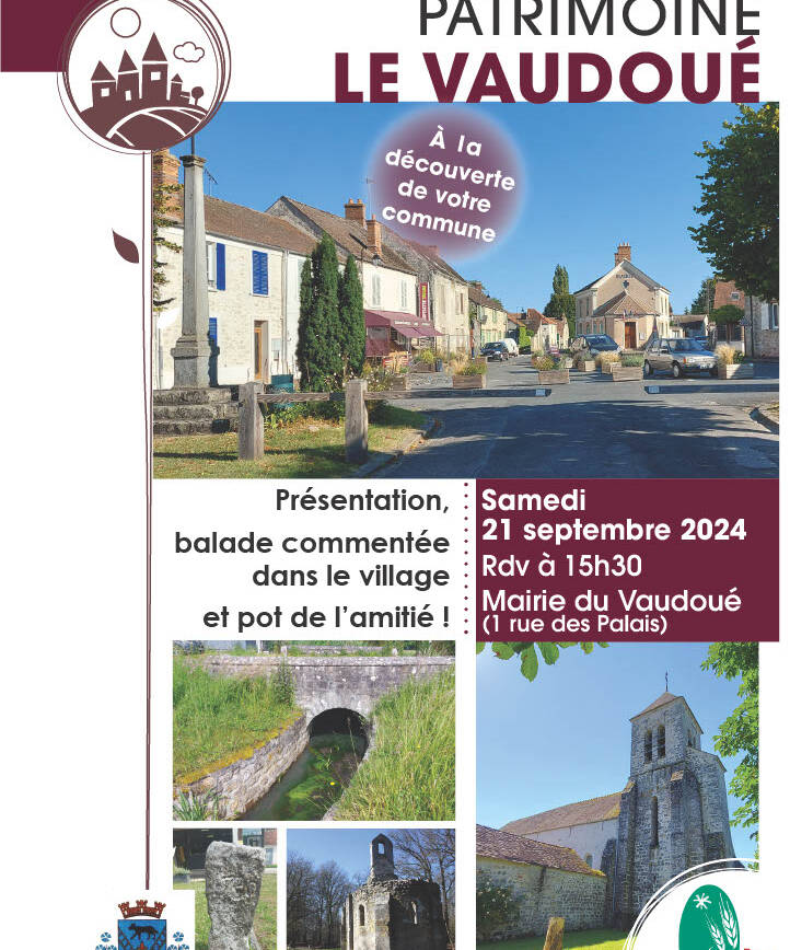 Restitution de l’inventaire du Patrimoine du Vaudoué